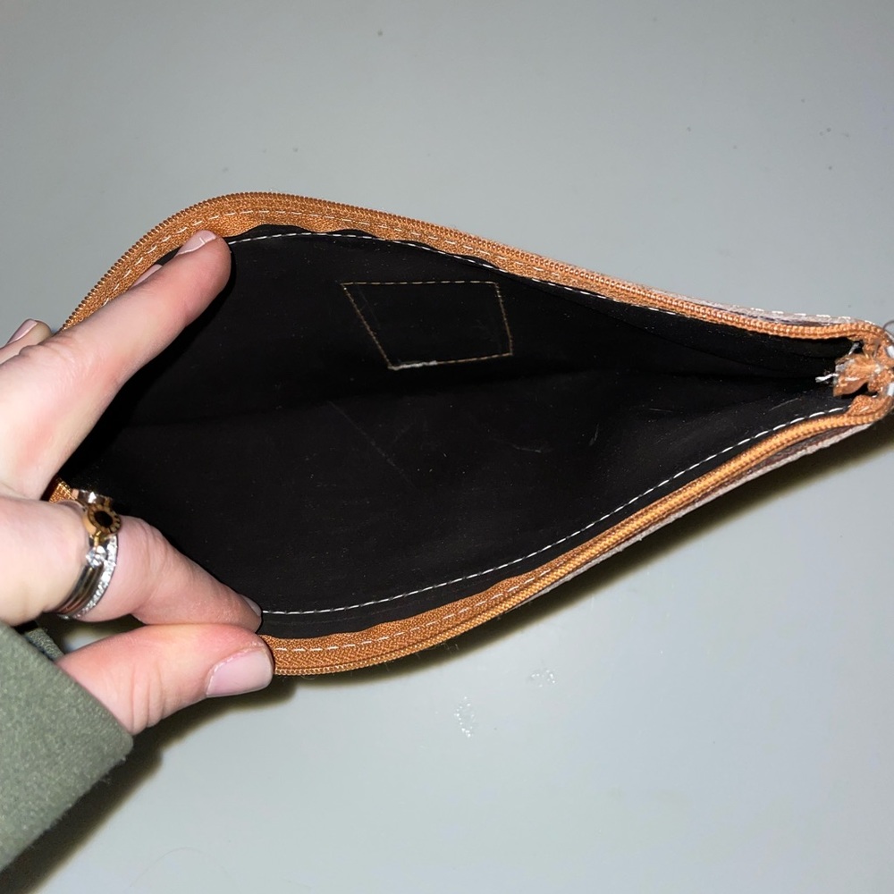 Brown Multicoloured Patterned Bag - image 3